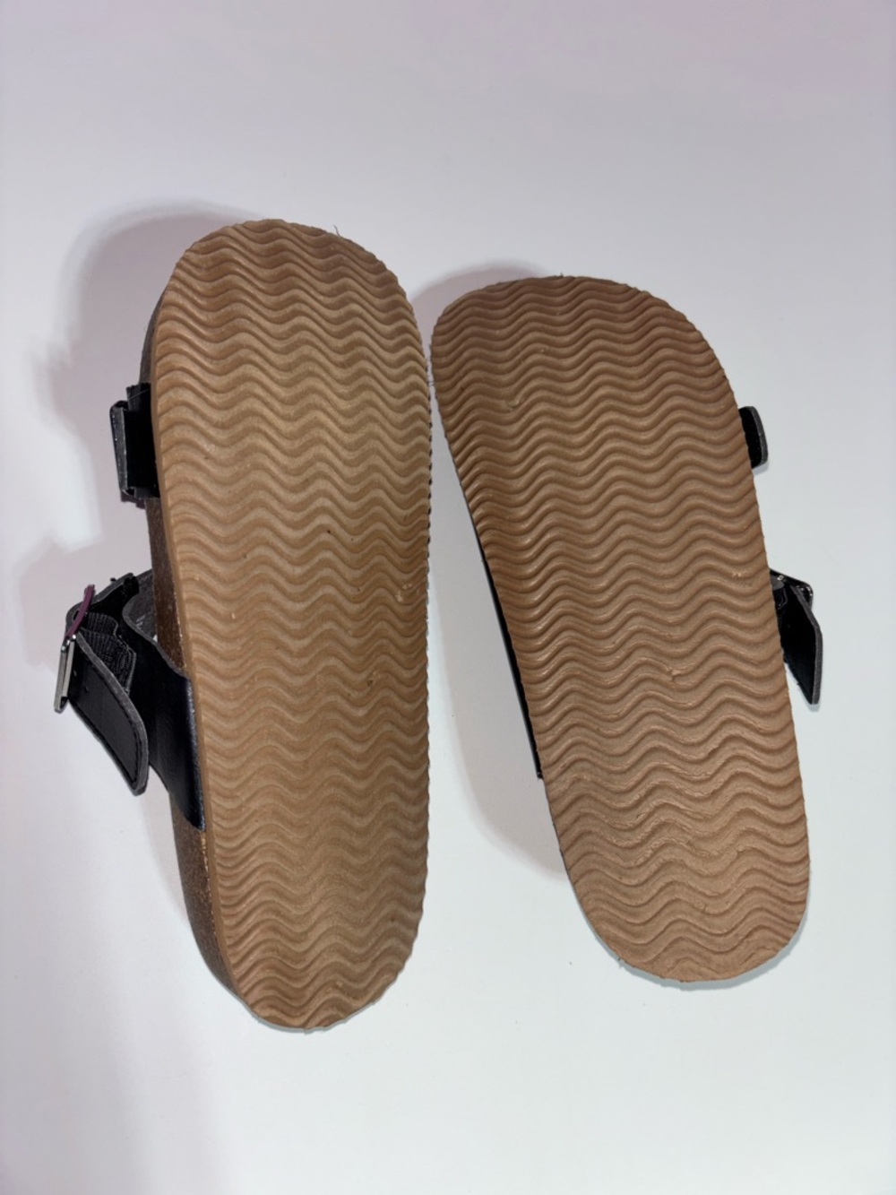 torrid Black Braided Double-Strap Slide Sandals with Buckles - Picture 7 of 8